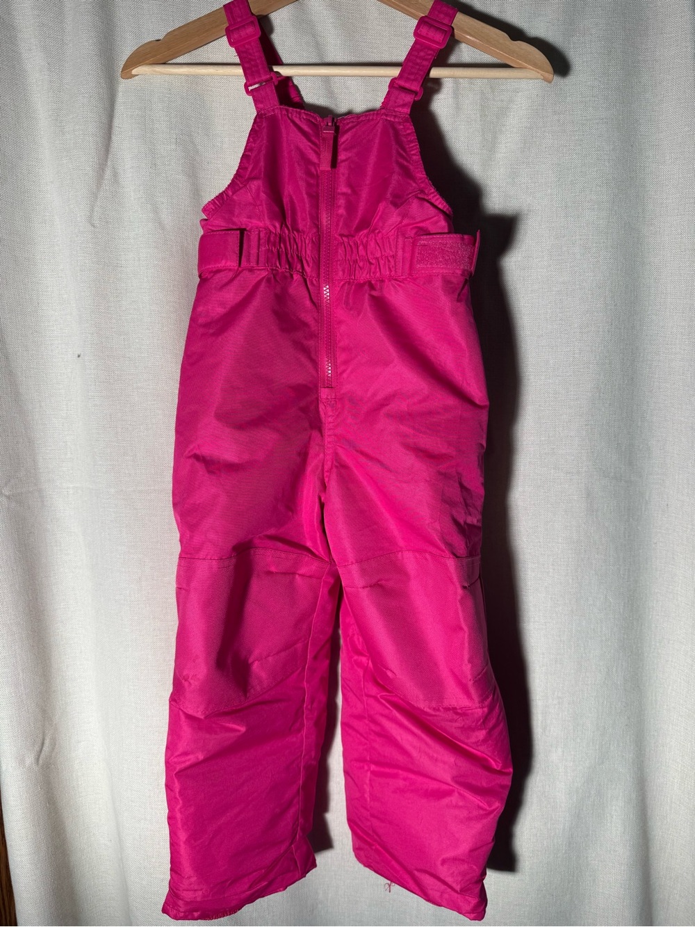 Cat & Jack Hot Pink Kids Snow Overalls
